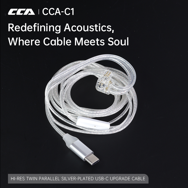CCA C1 Type-c Silver Plated Ea – обзор и цена Usb C Earphone