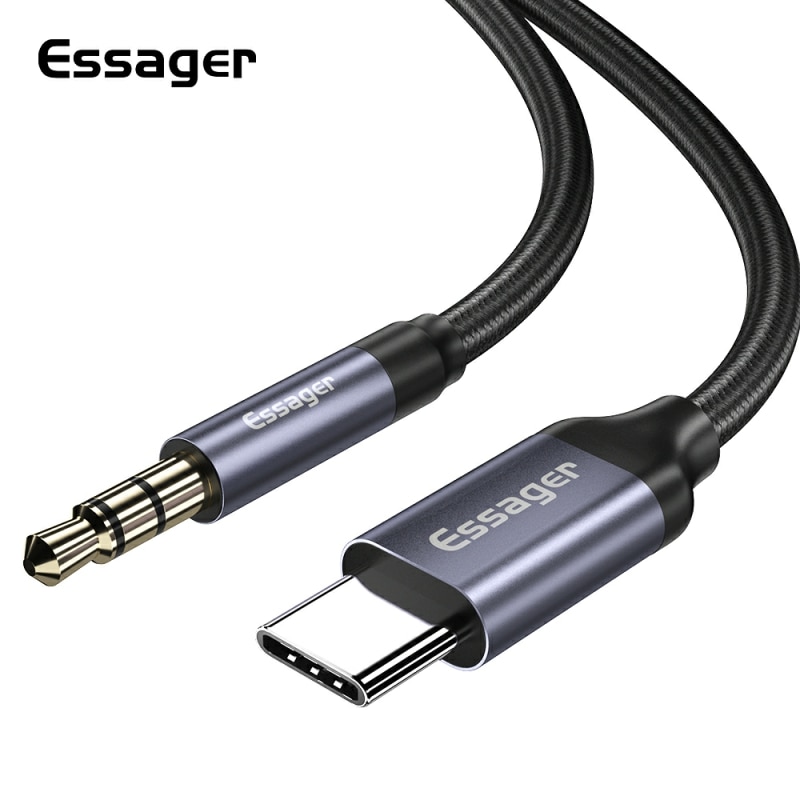 Essager Usb C To 3.5mm Aux Jac – обзор и цена Earphone Splitter Jack