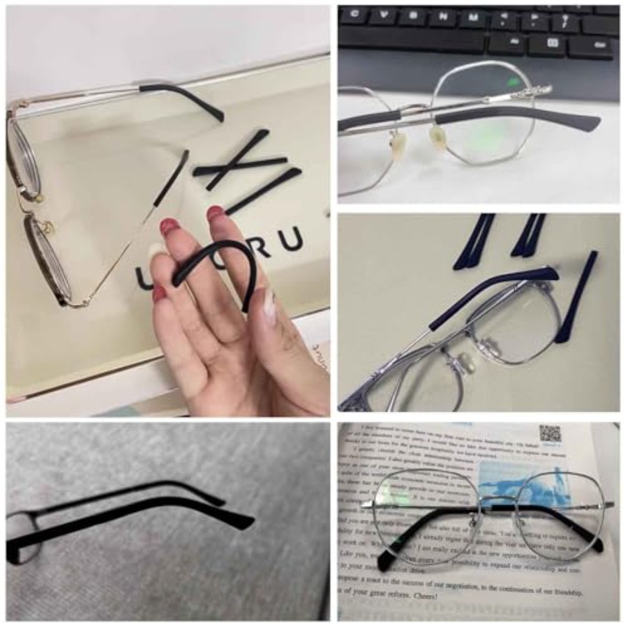 8 Pairs Eyeglass End Tips Ear  – обзор и цена Silicone Ear Tip Replacement