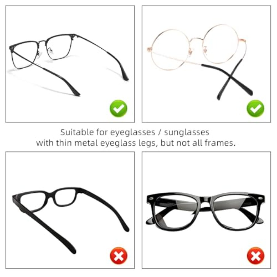 8 Pairs Eyeglass End Tips Ear  – обзор и цена Silicone Ear Tip Replacement