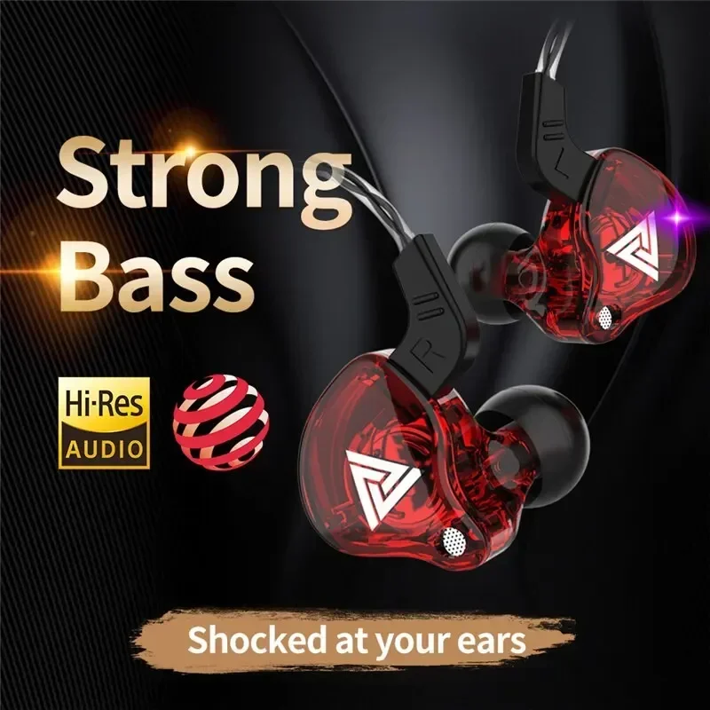 Original QKZ AK6 Copper Driver – обзор и цена Wired Earphone Mic