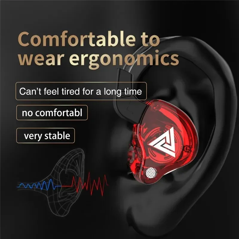 Original QKZ AK6 Copper Driver – обзор и цена Wired Earphone Mic