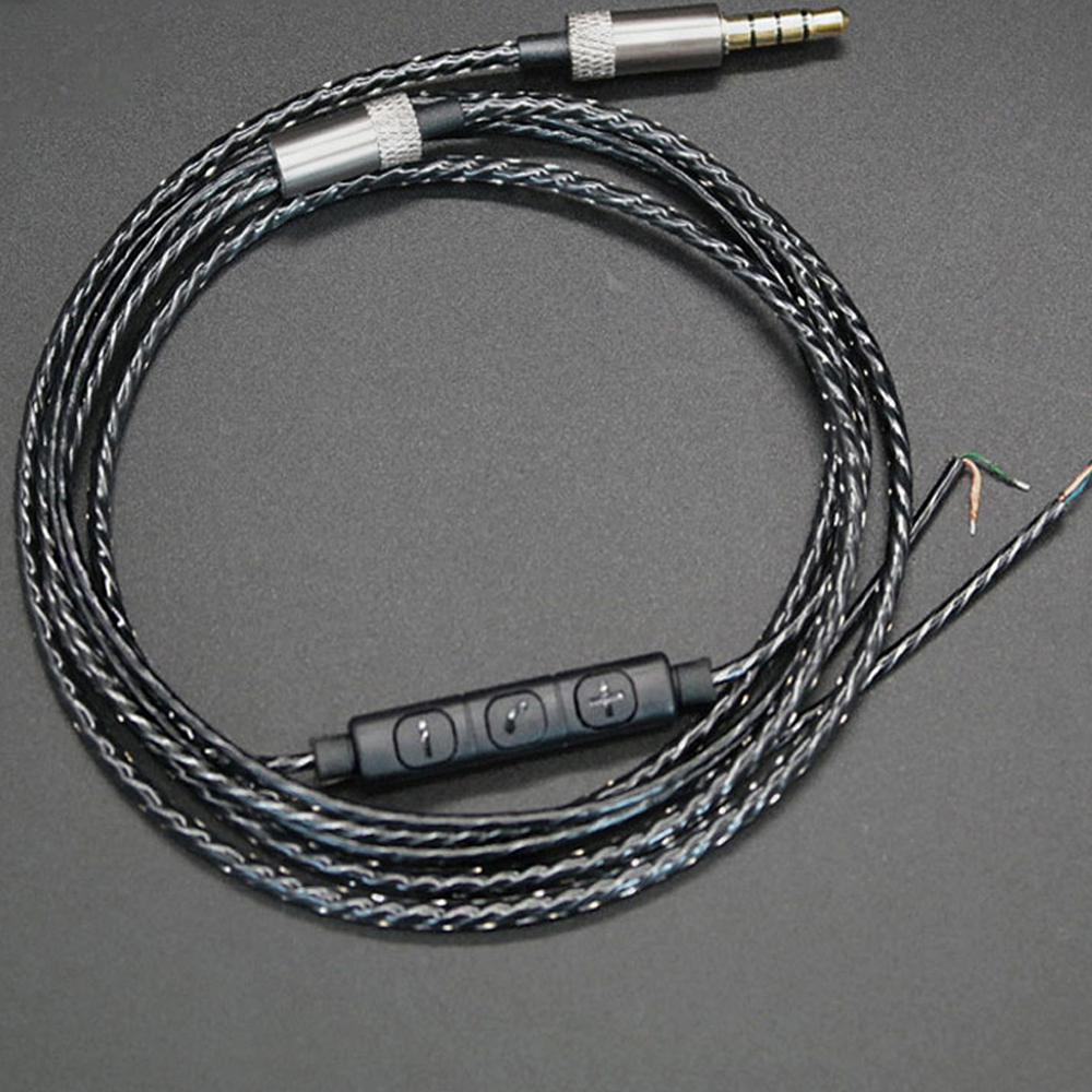 3.5mm Jack Headset Line DIY Ea – обзор и цена Audiophile Headphone Wired