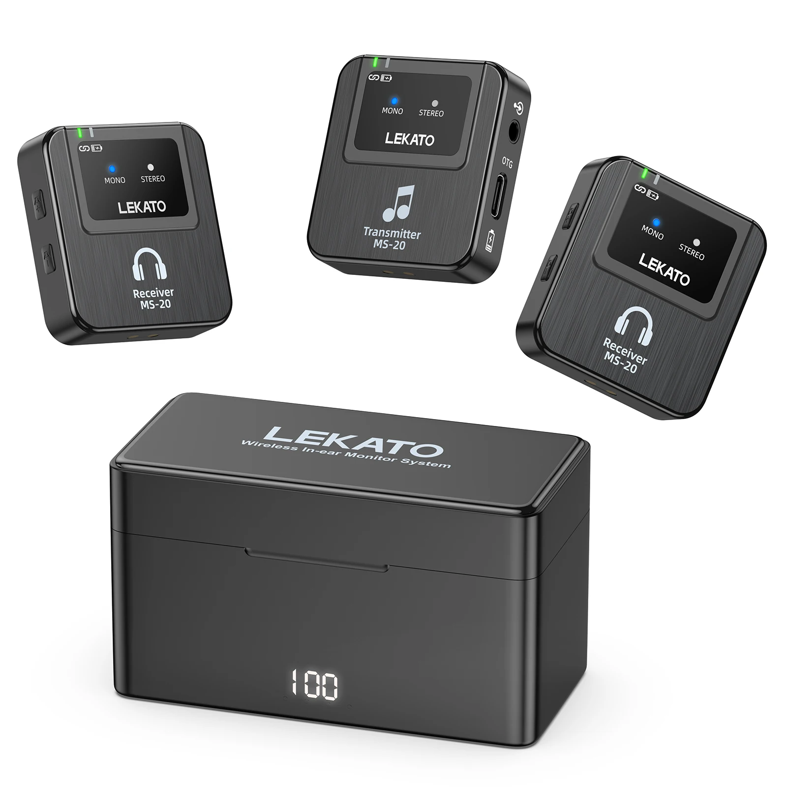 Lekato Wireless In-Ear Monitor – обзор и цена In Ear Monitor Iem