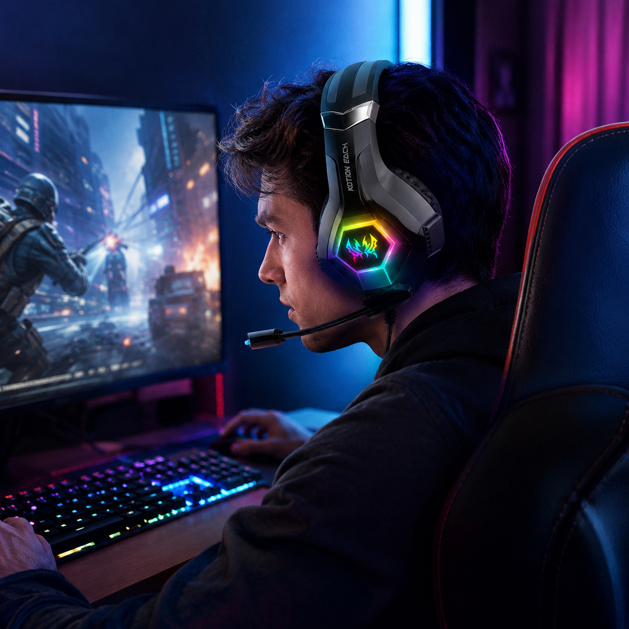 GS450 Wired Gaming Headset RGB – обзор и цена Gaming Headset Rgb