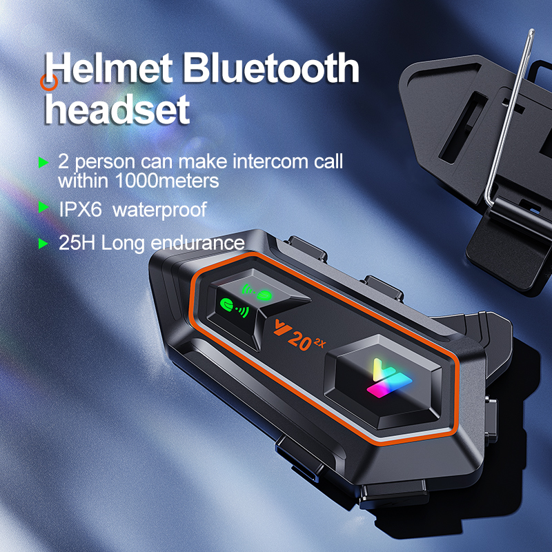 Y20 2X Motorcycle Helmet Inter – обзор и цена Bluetooth Headset On Ear