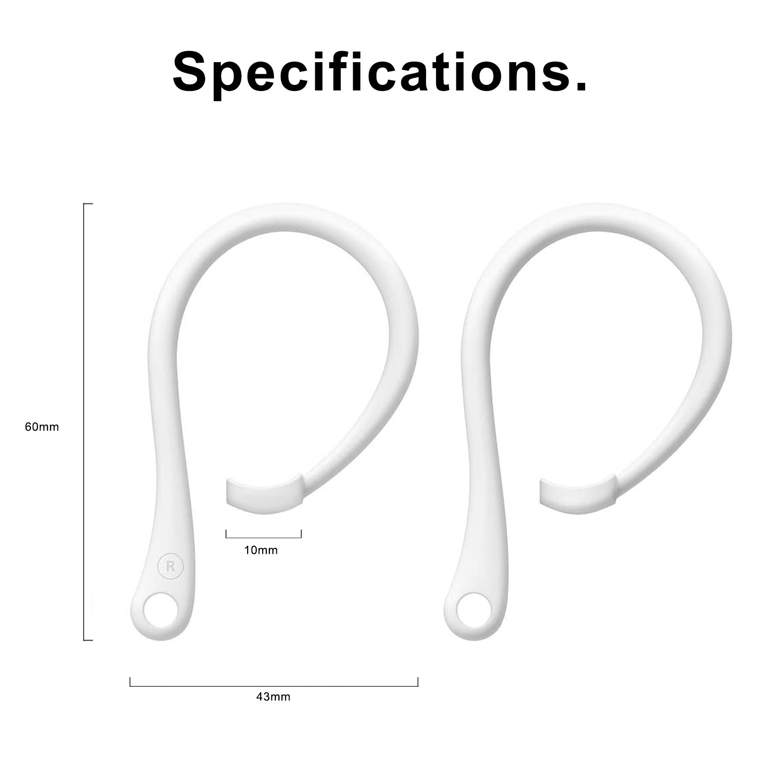 1 Pairs Anti-lost Earhooks For – обзор и цена Sports Earphone Hook