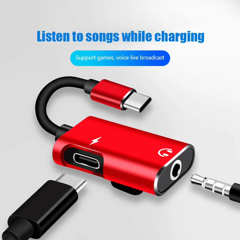 2-in-1 USB-C to 3.5mm Jack Ada – обзор и цена Earphone Splitter Jack