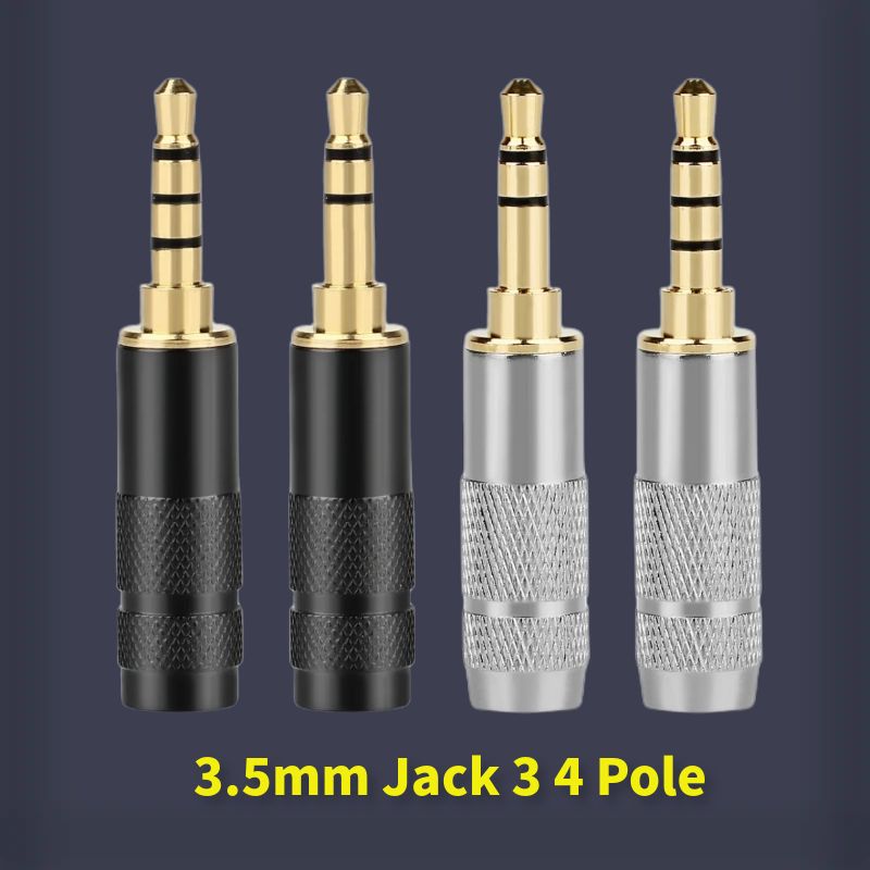 DIY 3.5mm Jacks Audio Plug 3 4 – обзор и цена Cable Extension 3.5