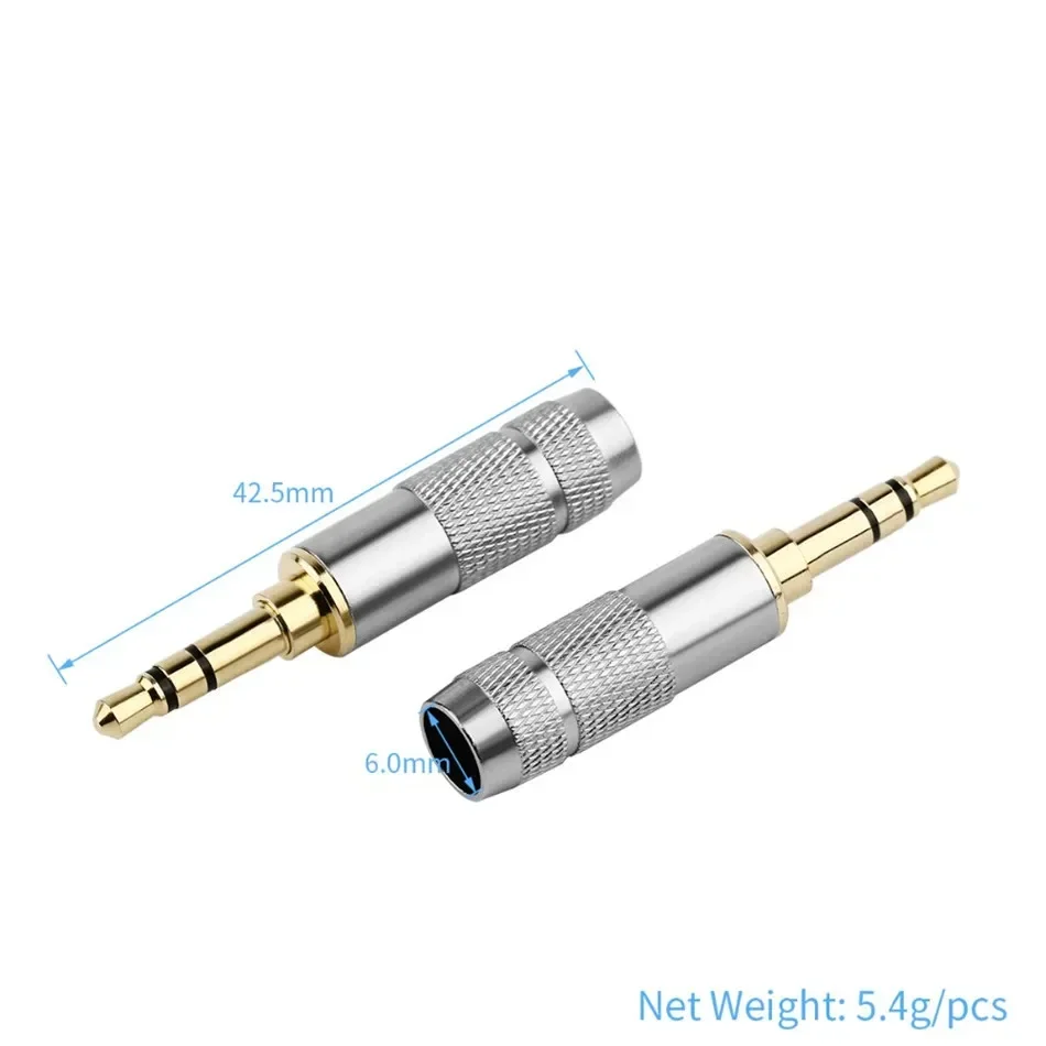 DIY 3.5mm Jacks Audio Plug 3 4 – обзор и цена Cable Extension 3.5