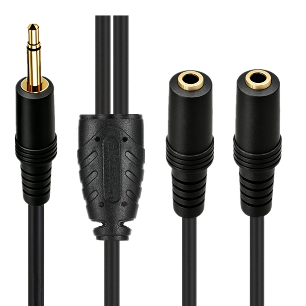 3.5mm TS Mono Male To Dual 3.5 – обзор и цена Earphone Splitter Jack