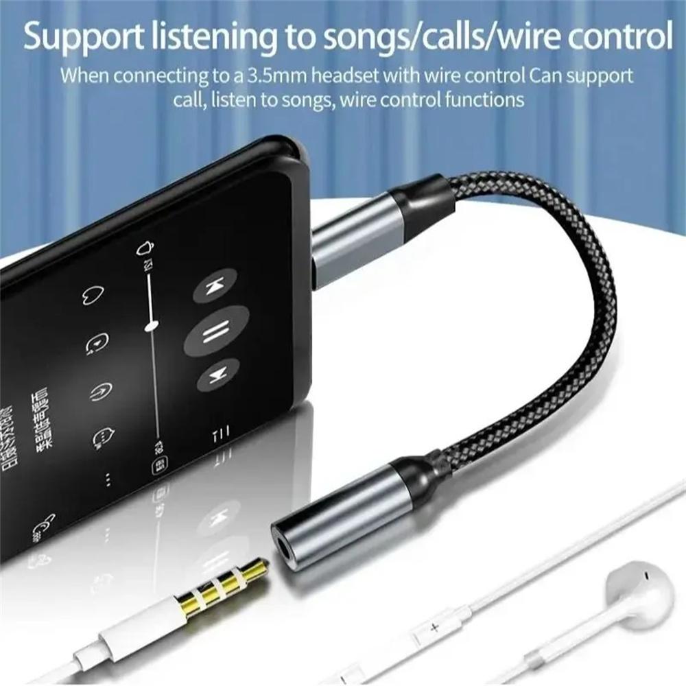 USB Type C To 3.5mm Audio Adap – обзор и цена Audiophile Headphone Wired