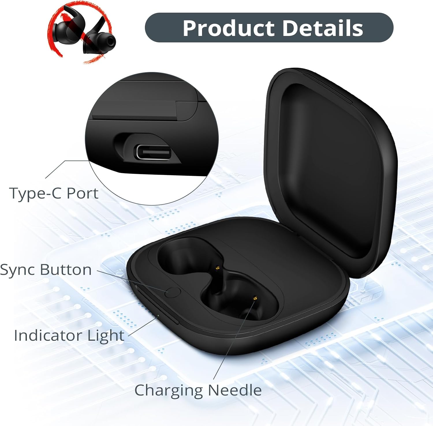 700mAh Battery Earphone Chargi – обзор и цена Usb C Earphone