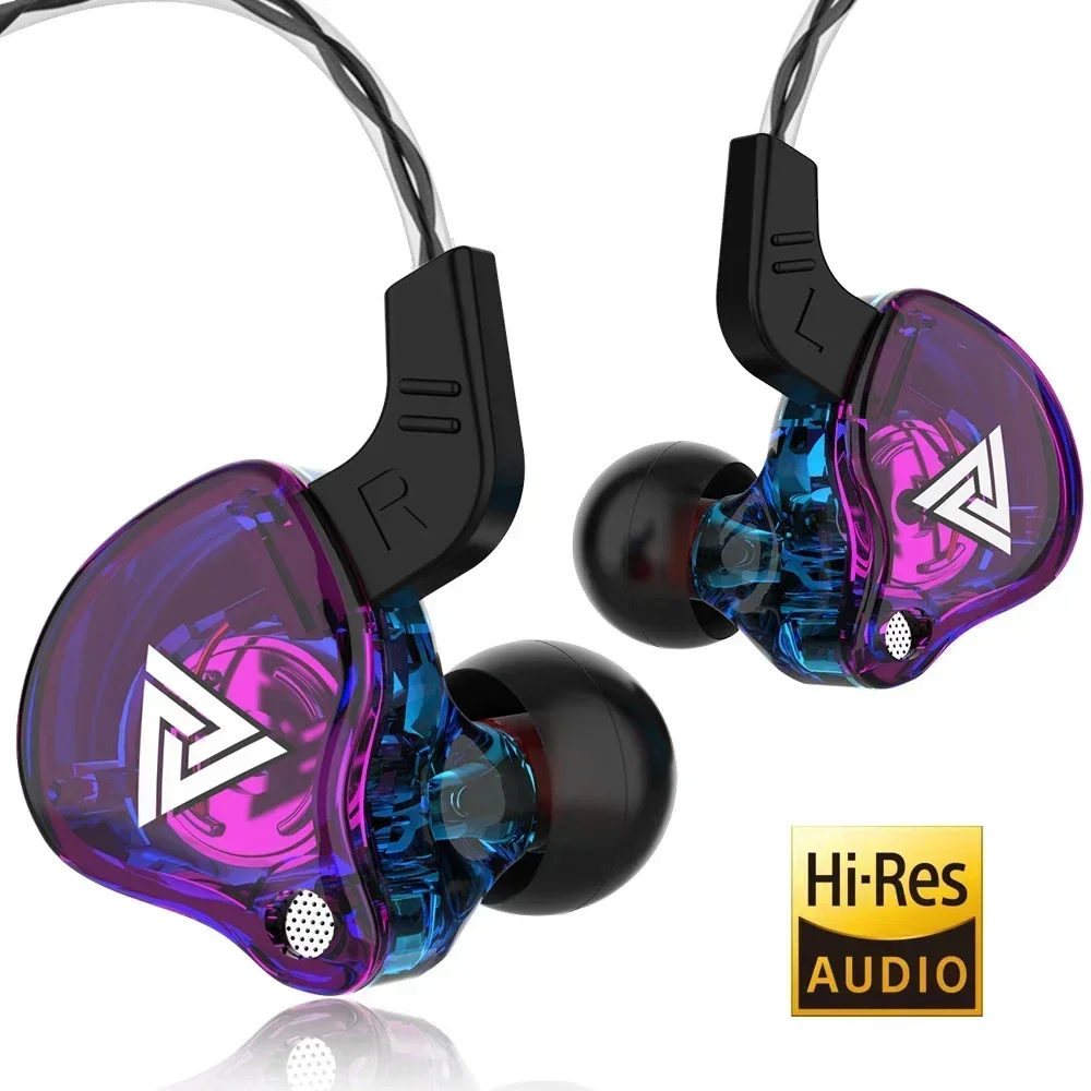 NEW QKZ AK6 Copper Driver HiFi – обзор и цена Audiophile Headphone Wired