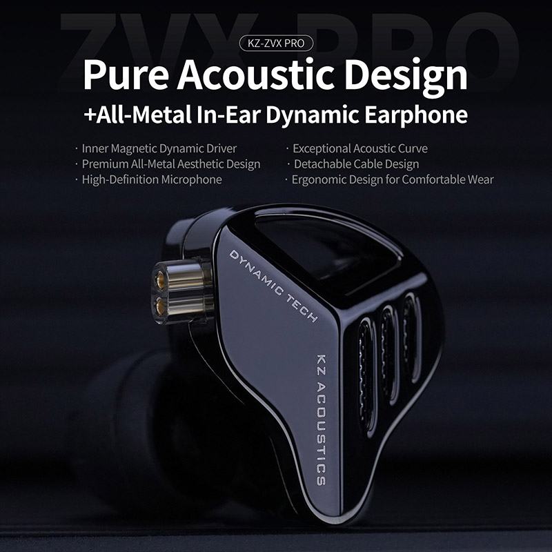 KZ ZVX PRO Dynamic In Ear Earp – обзор и цена In Ear Monitor Iem