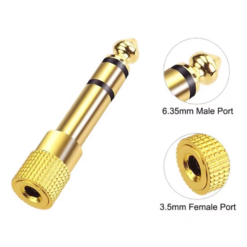 Audio 6.35mm male to 3.5 femal – обзор и цена Cable Extension 3.5