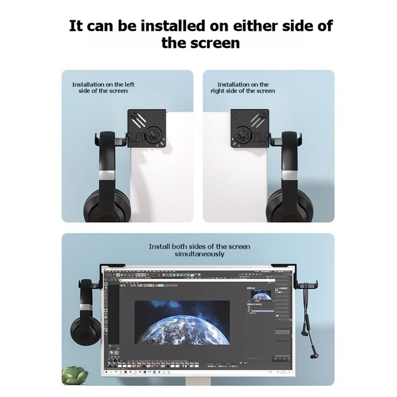 【HOT A69Z!】Clamp-On Headset Ho – обзор и цена Headphone Stand Desk