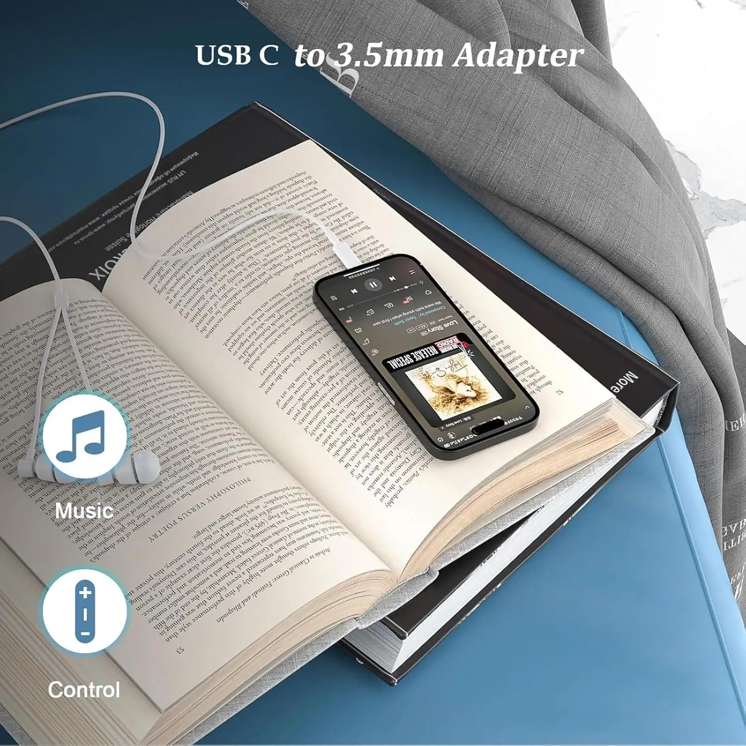 USB C to 3.5mm Earphone Adapte – обзор и цена Usb C Earphone