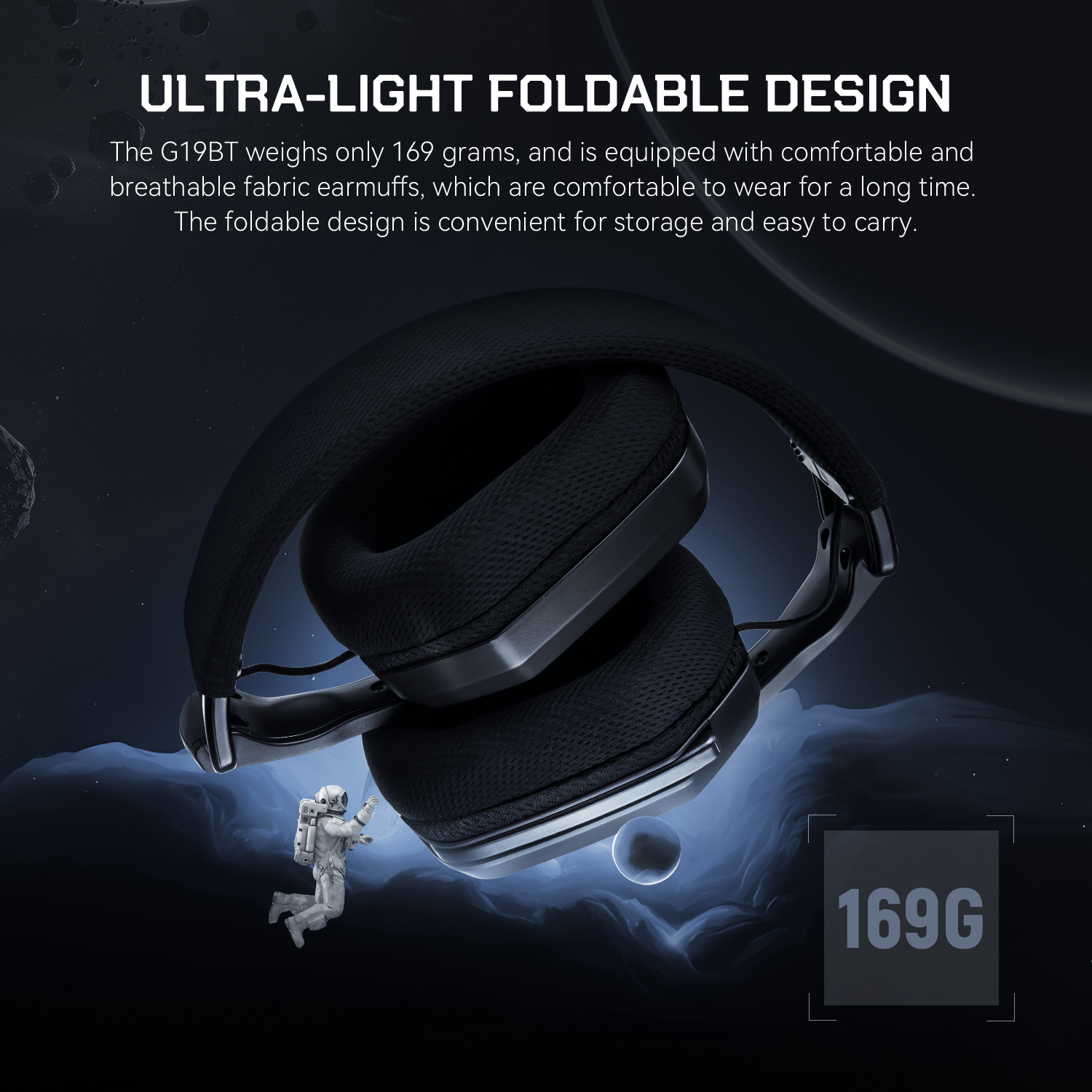EKSA G19BT 2.4GHz Wireless Gam – обзор и цена Gaming Headset Rgb