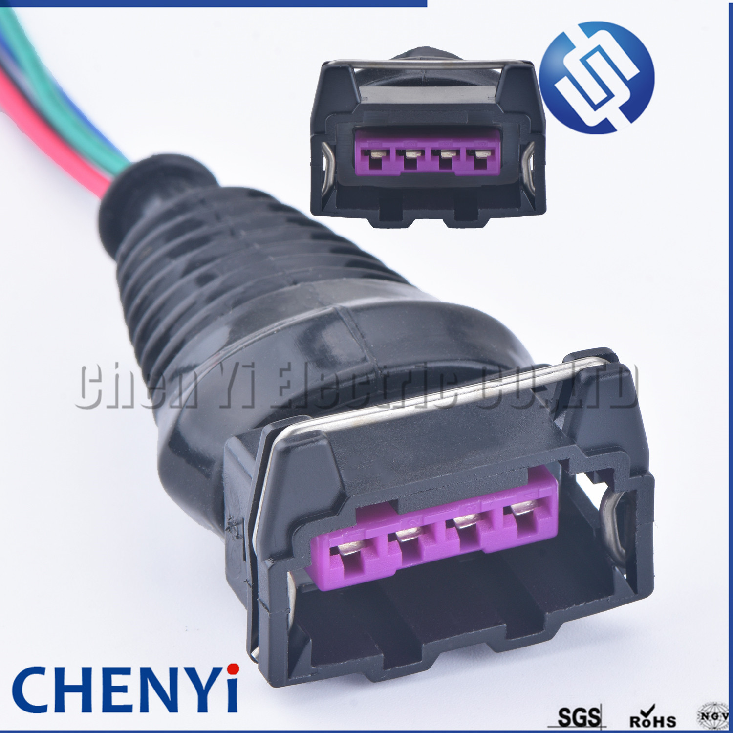 4 Pin auto waterproof wire har – обзор и цена Cable Extension 3.5