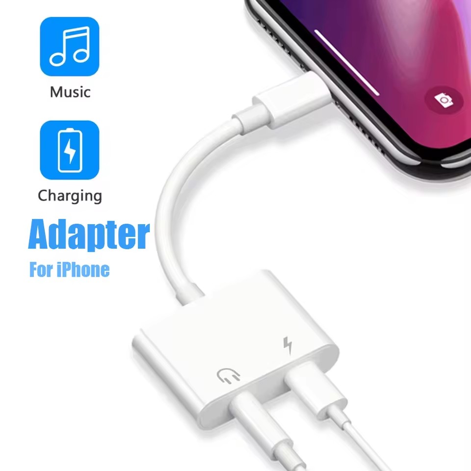2 in 1 iOS to 3.5mm Jack Audio – обзор и цена Earphone Splitter Jack