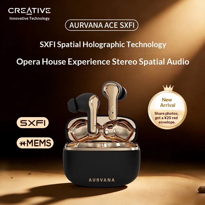 New Creative ACE SXFI TWS Earp – обзор и цена Noise Cancelling Headphone